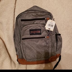 Gray backpack jansport